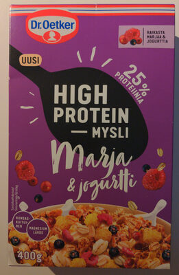 High protein mysli marja & jogurtti - Tuote