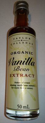 Organic Vanilla Bean Extract - Tuote