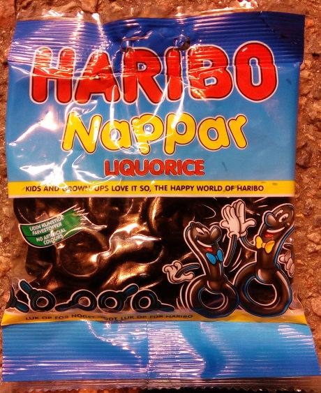 Haribo Nappar Liquorice - Produkt