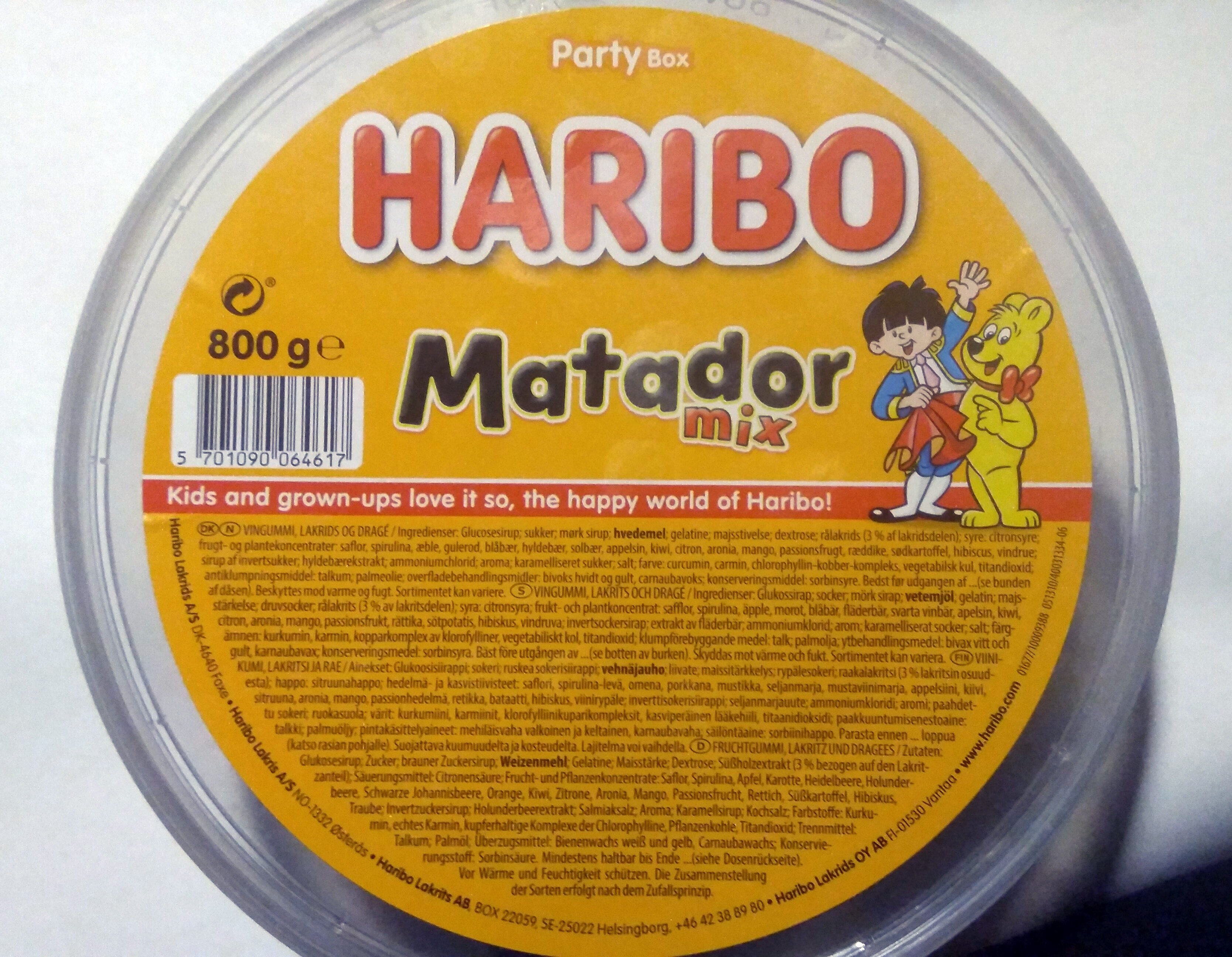 Matador Mix Party Box - Tuote