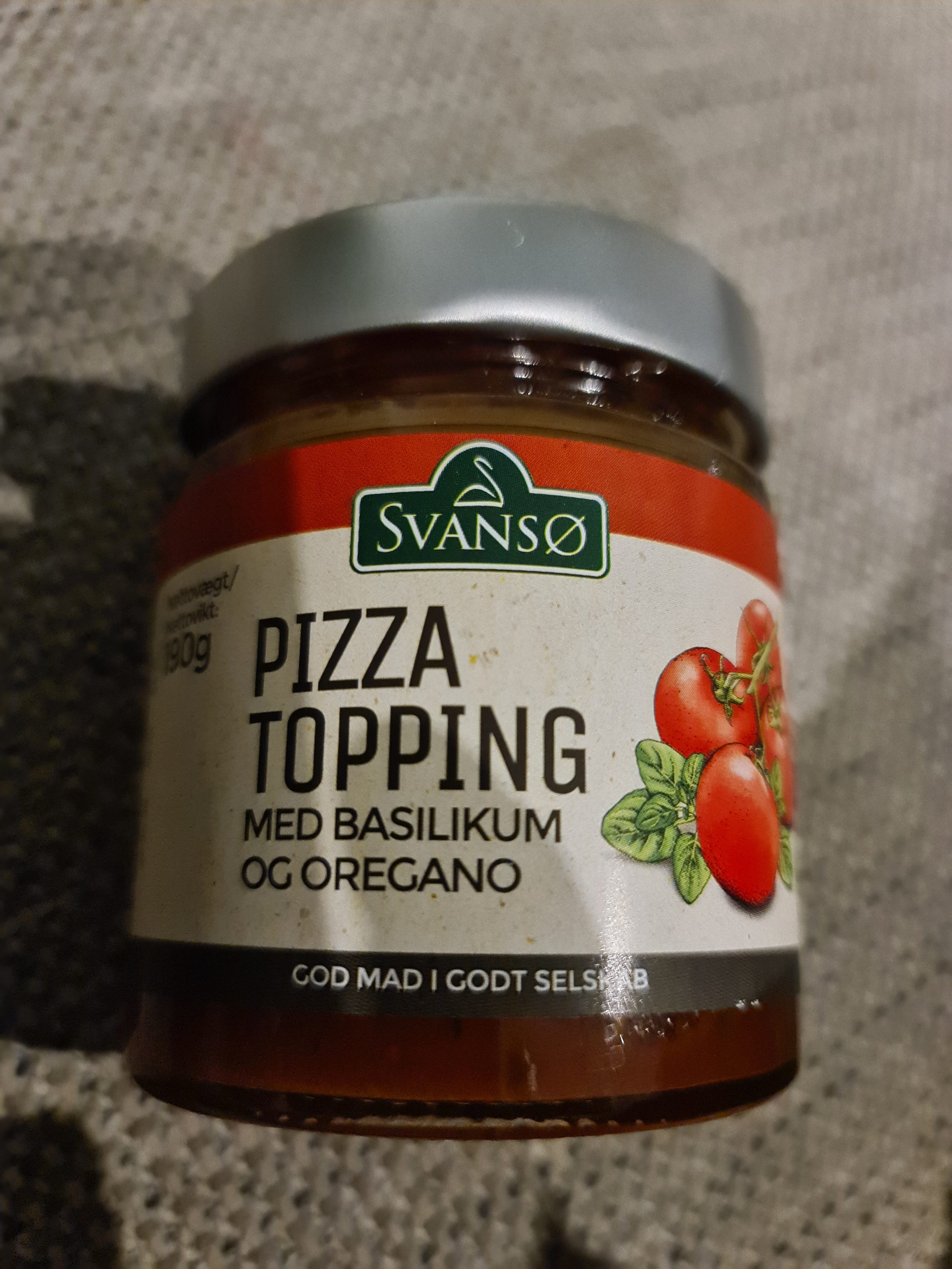Pizza Topping, Svansø - Produkt - en