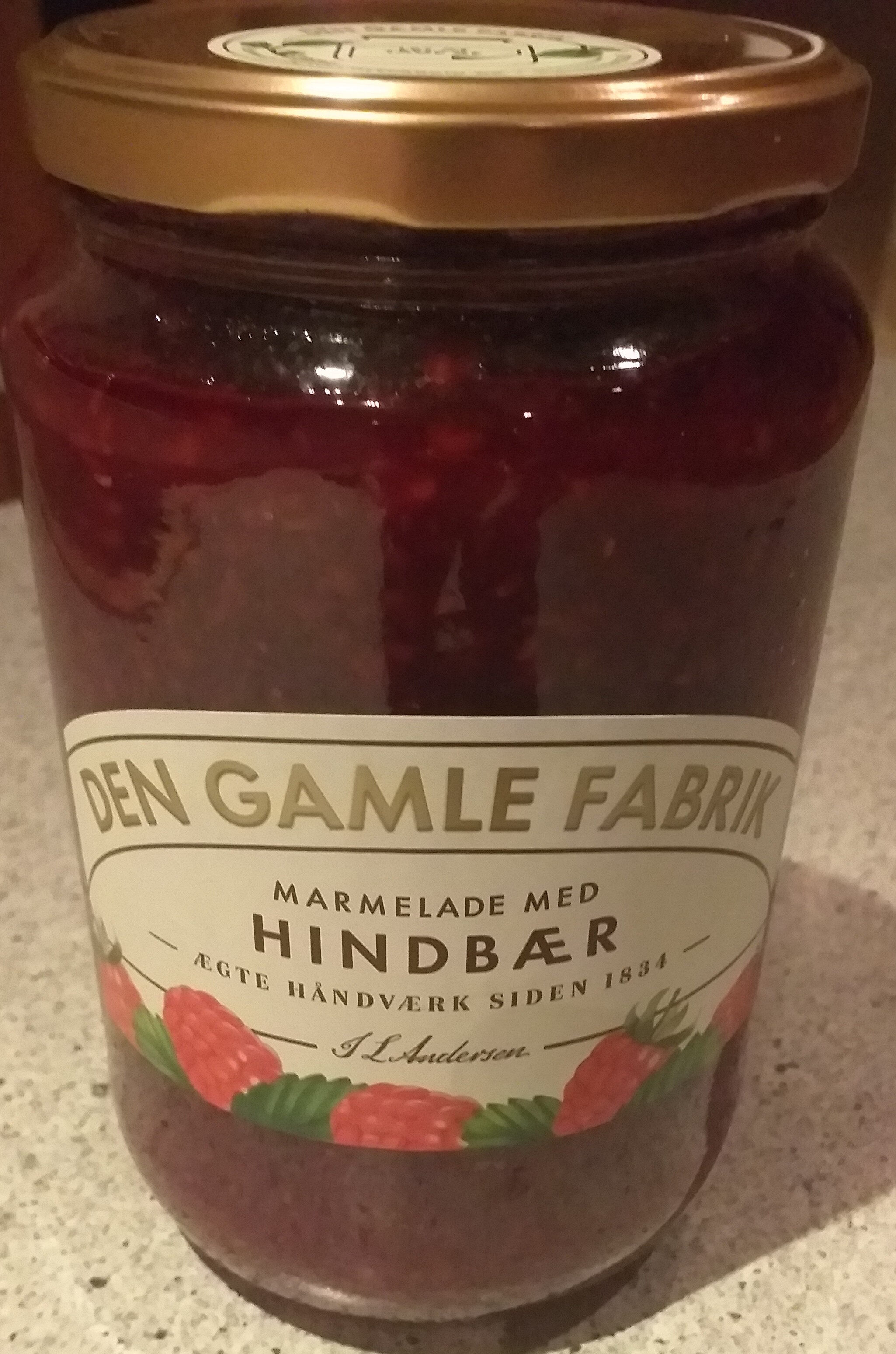 Marmelade med Hindbær - Product - da