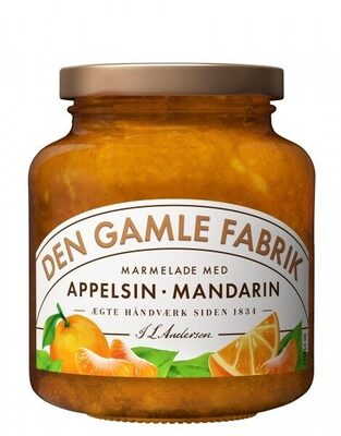 Den Gamle Fabrik Marmelade Mandarine & Orange - Product - fr
