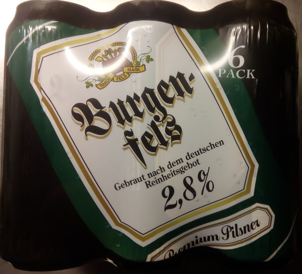 Burgenfels Premium Pilsner 6 Pack - Produit - sv