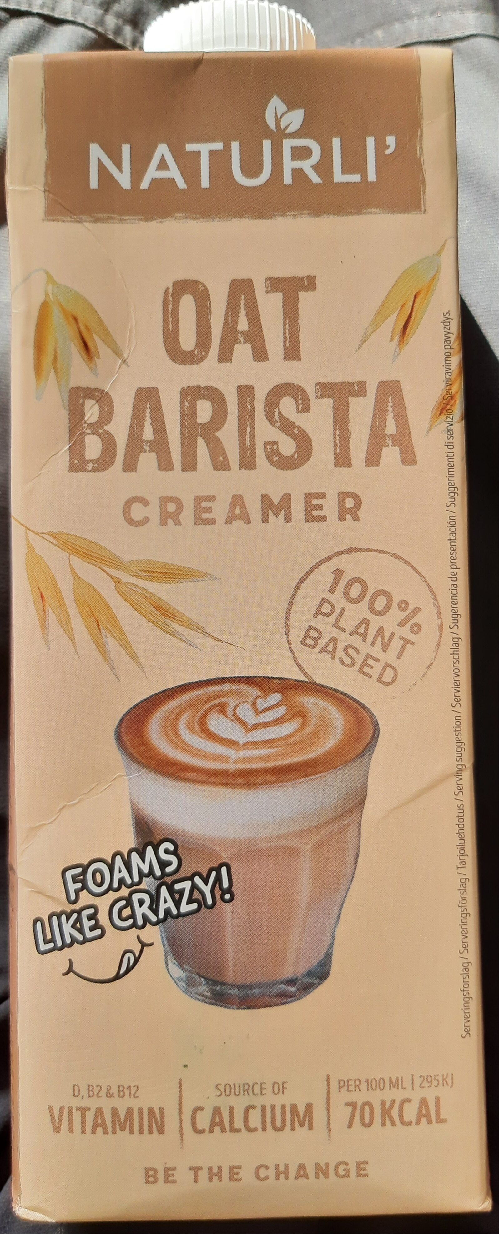 Oat Barista Creamer - Produkt - en
