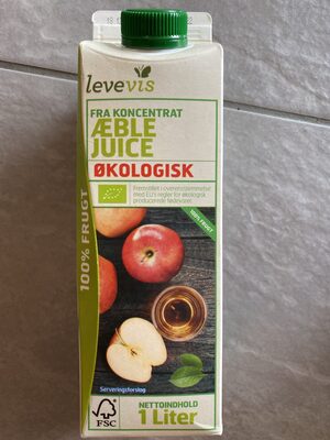 Æblejuice Økologisk - Produkt
