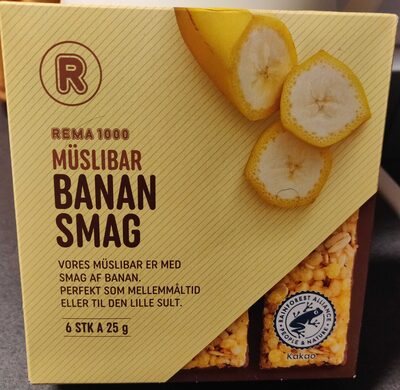 Muslibar banan - Produkt - en