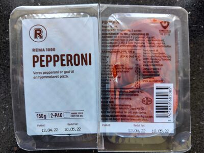 Pepperoni - Produkt - en