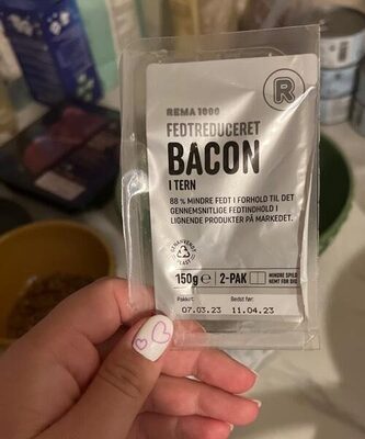 Fedtreduceret bacon - Produkt