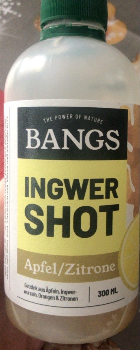 Ingwer shot - Produkt