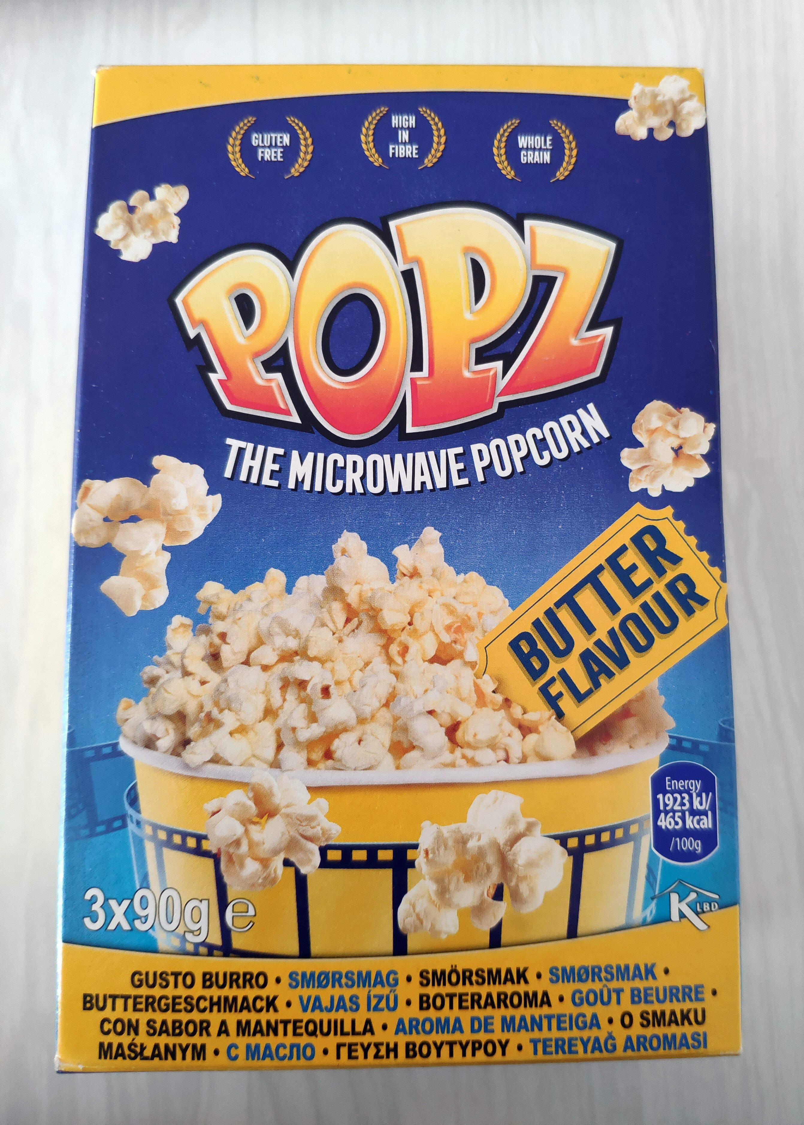 Popz Butter Flavour - Producto