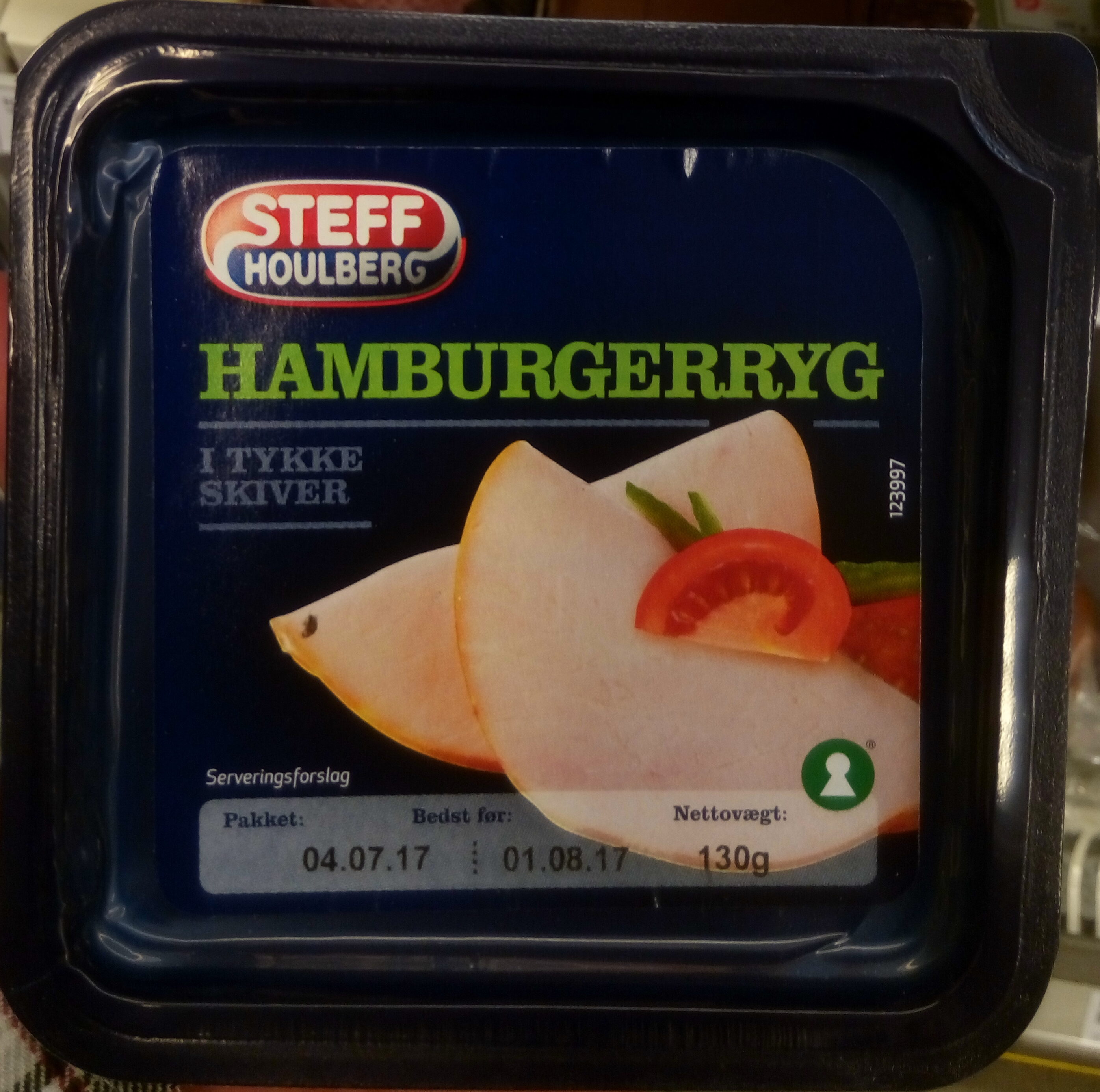 Hamburgerryg - Produkt