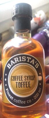 Cofee syrup toffee - Produit - no