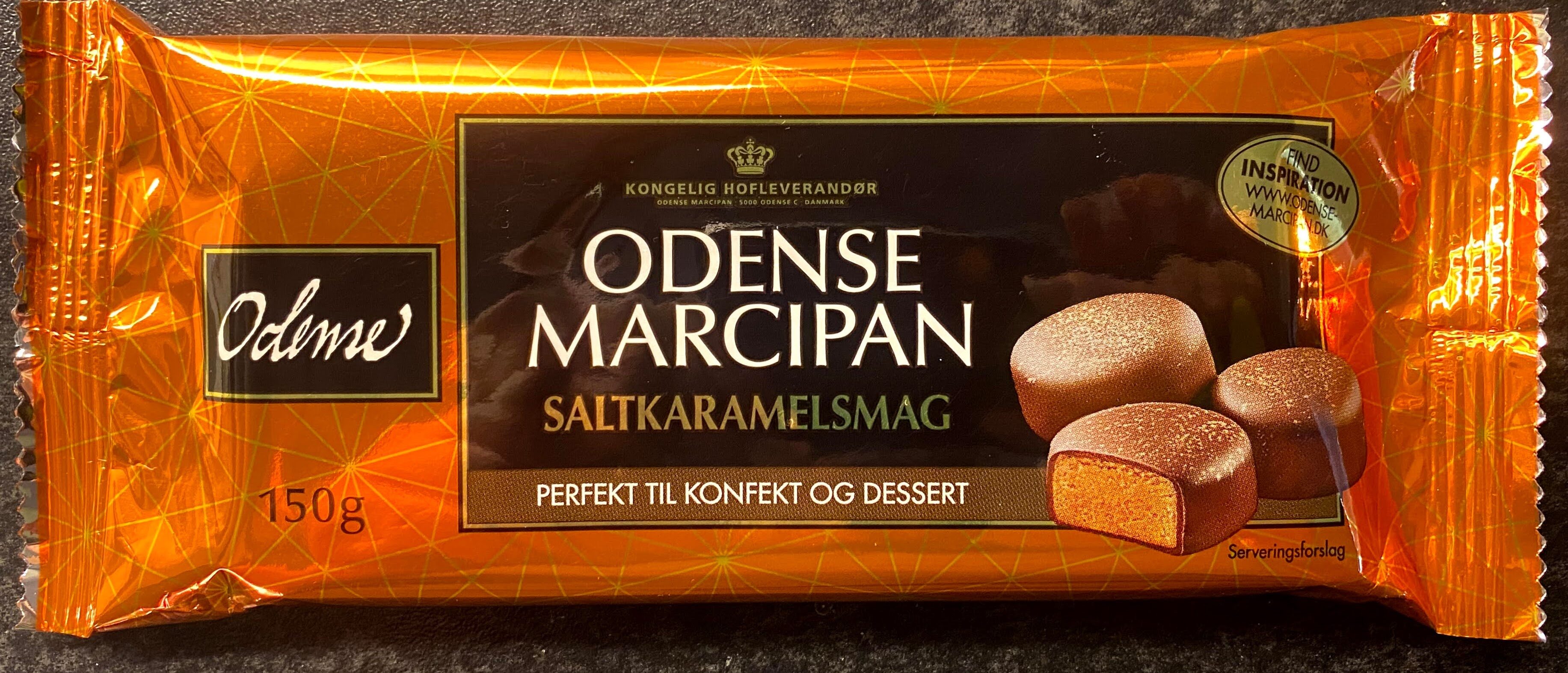 Odense Marsipan Salt Karamell - Produkt - en