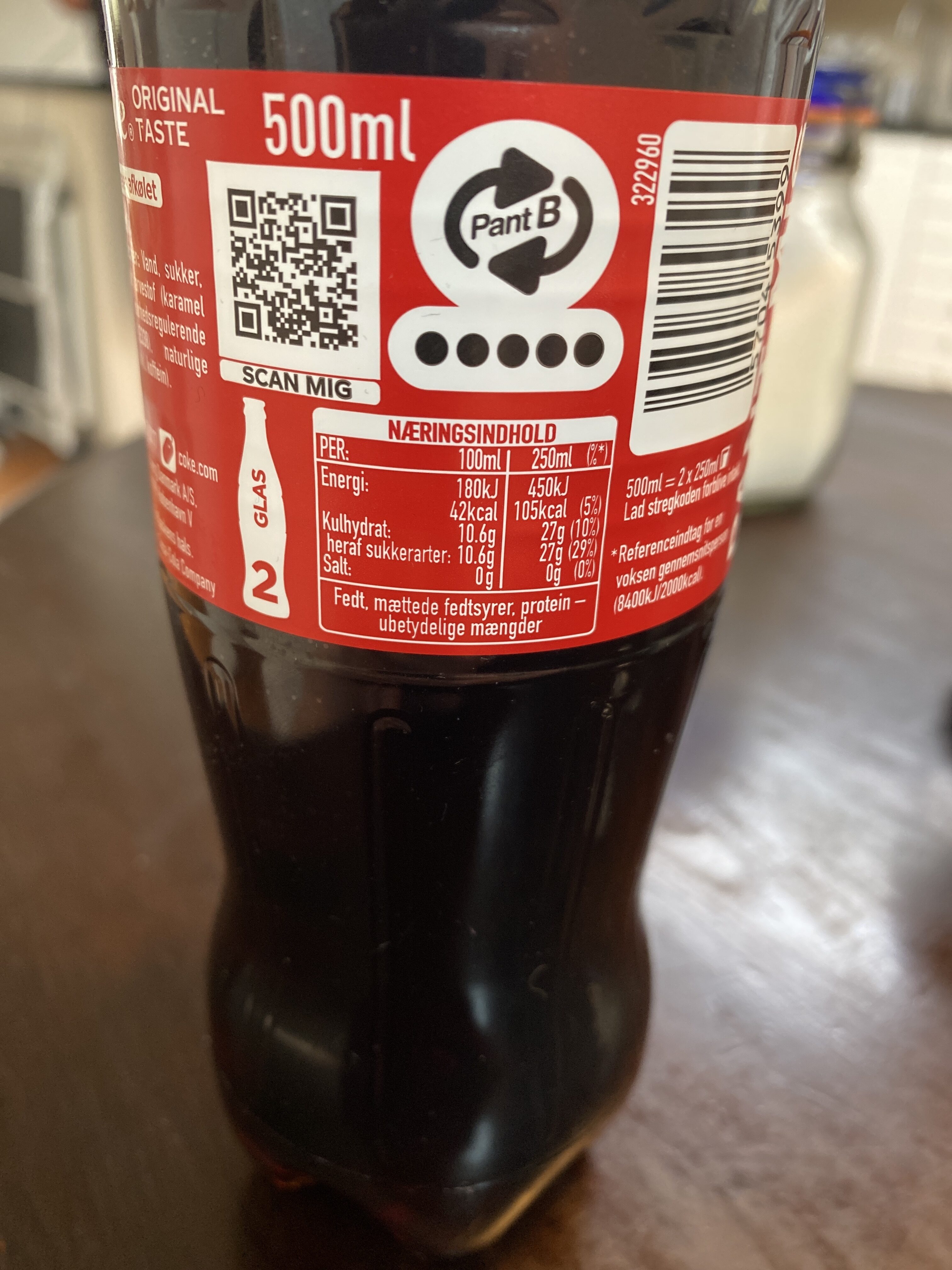 Coca-Cola - Ingrédients - en