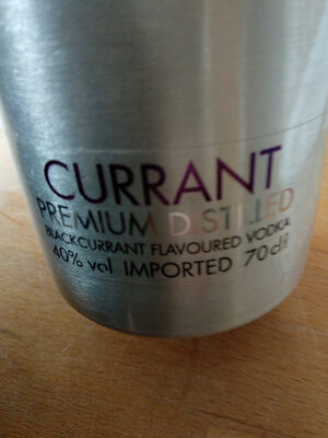 Vodka Currant Premium Distilled - Produkt - en