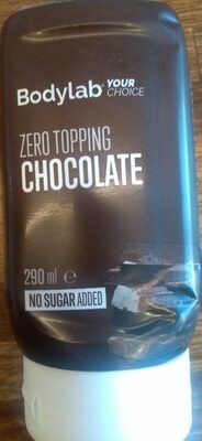 Zero topping chocolate - Produkt - en