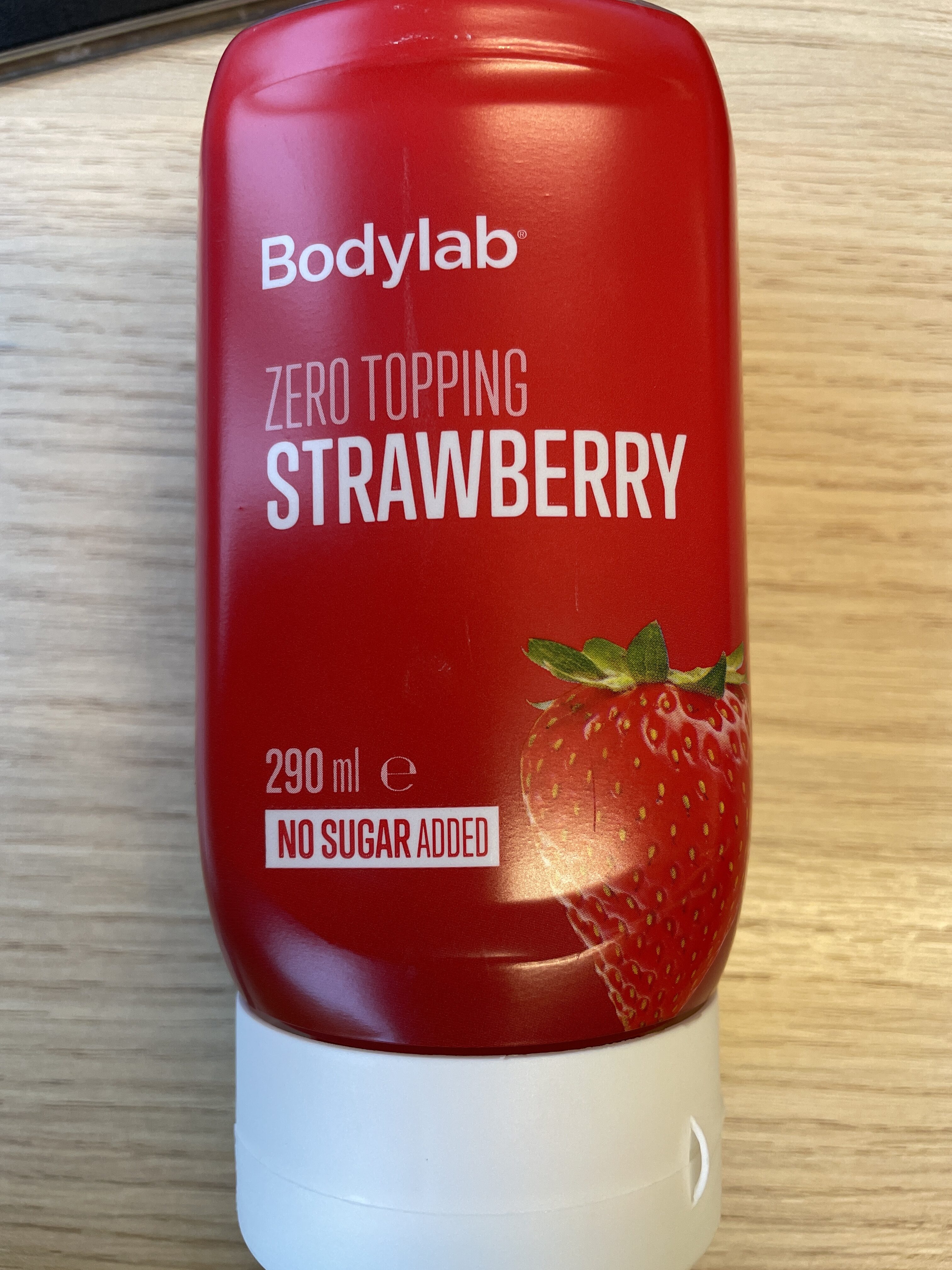 Zero topping, Strawberry - Produkt