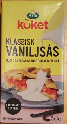 Klassisk Vaniljsås - Produkt