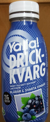 Yalla! Drickkvarg Blåbär & Svarta Vinbär - Produkt