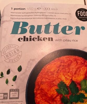 Butter chicken  with pilau rice - Produkt - en