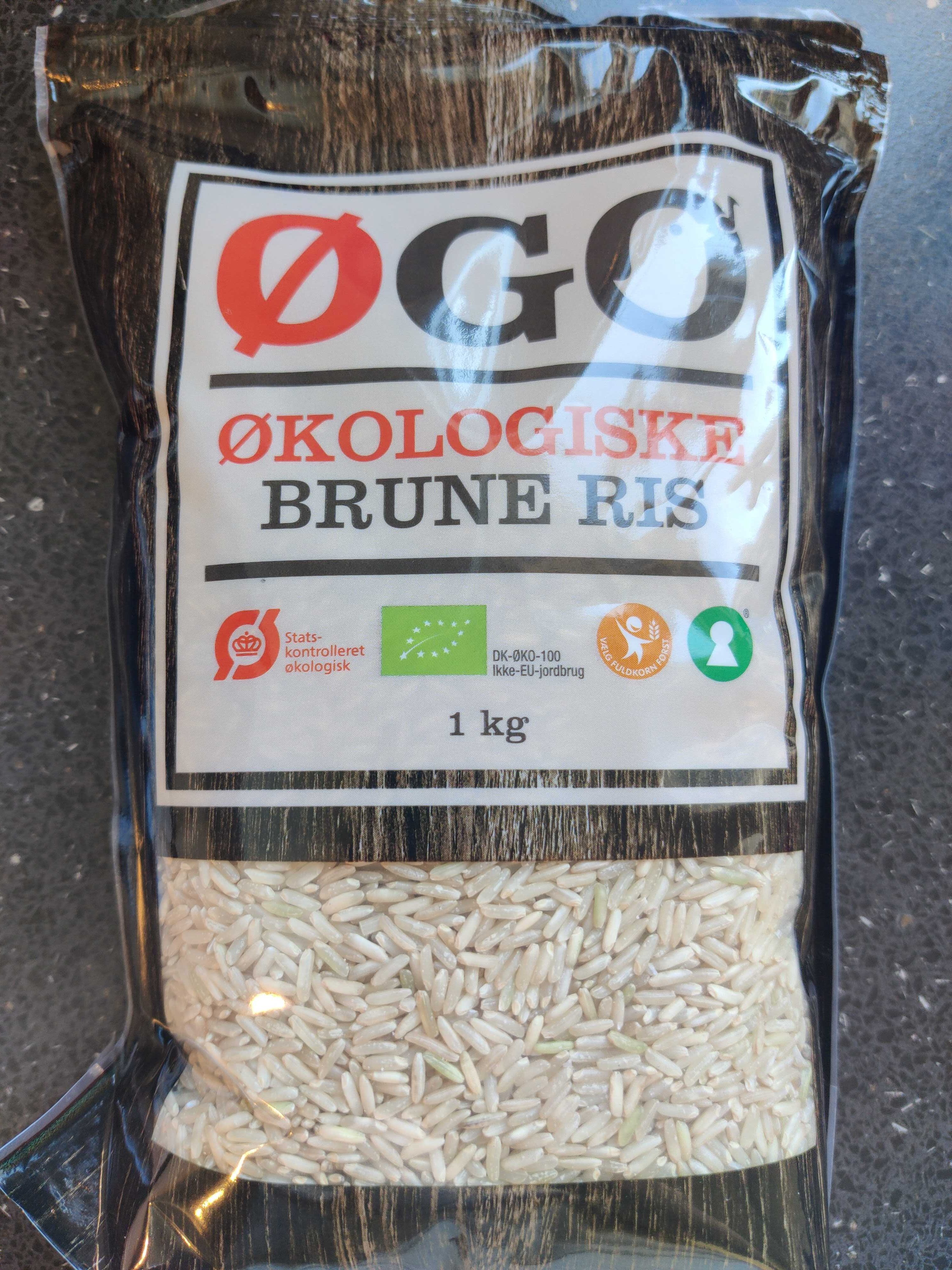 Økologiske brune ris - Produkt - en