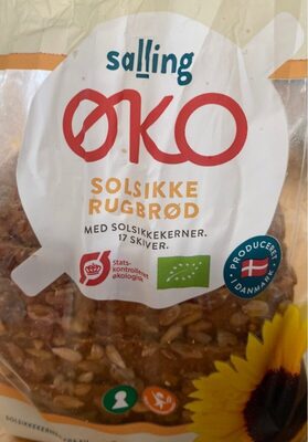 ØKO Solsikke Rugbrød - Produkt - fr