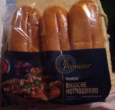 brioche hot-dog brod - Product - de