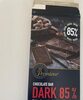 Chocolate bar  Dark 85% - Produkt
