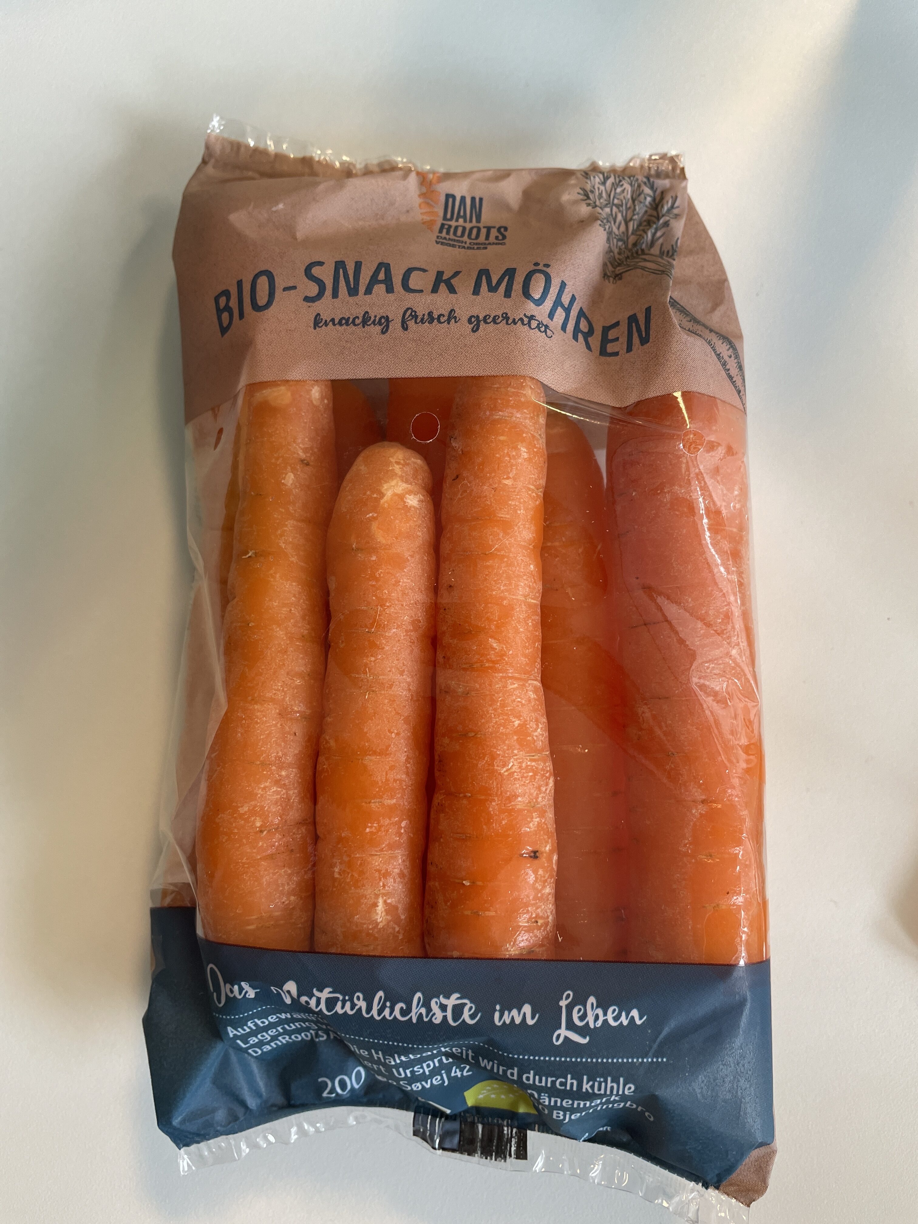 Bio-Snack Möhren - Produkt