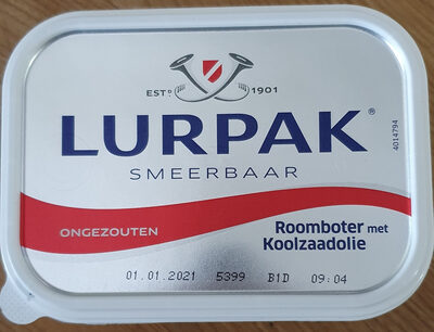 Roomboter met Koolzaadolie, ongezouten - Product