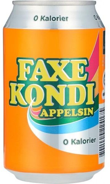 Faxe Kondi Appelsin 0 kalorier - Produkt - en