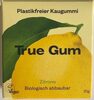 True Gum Plastikfreier Kaugummi - Zitrone - Produit