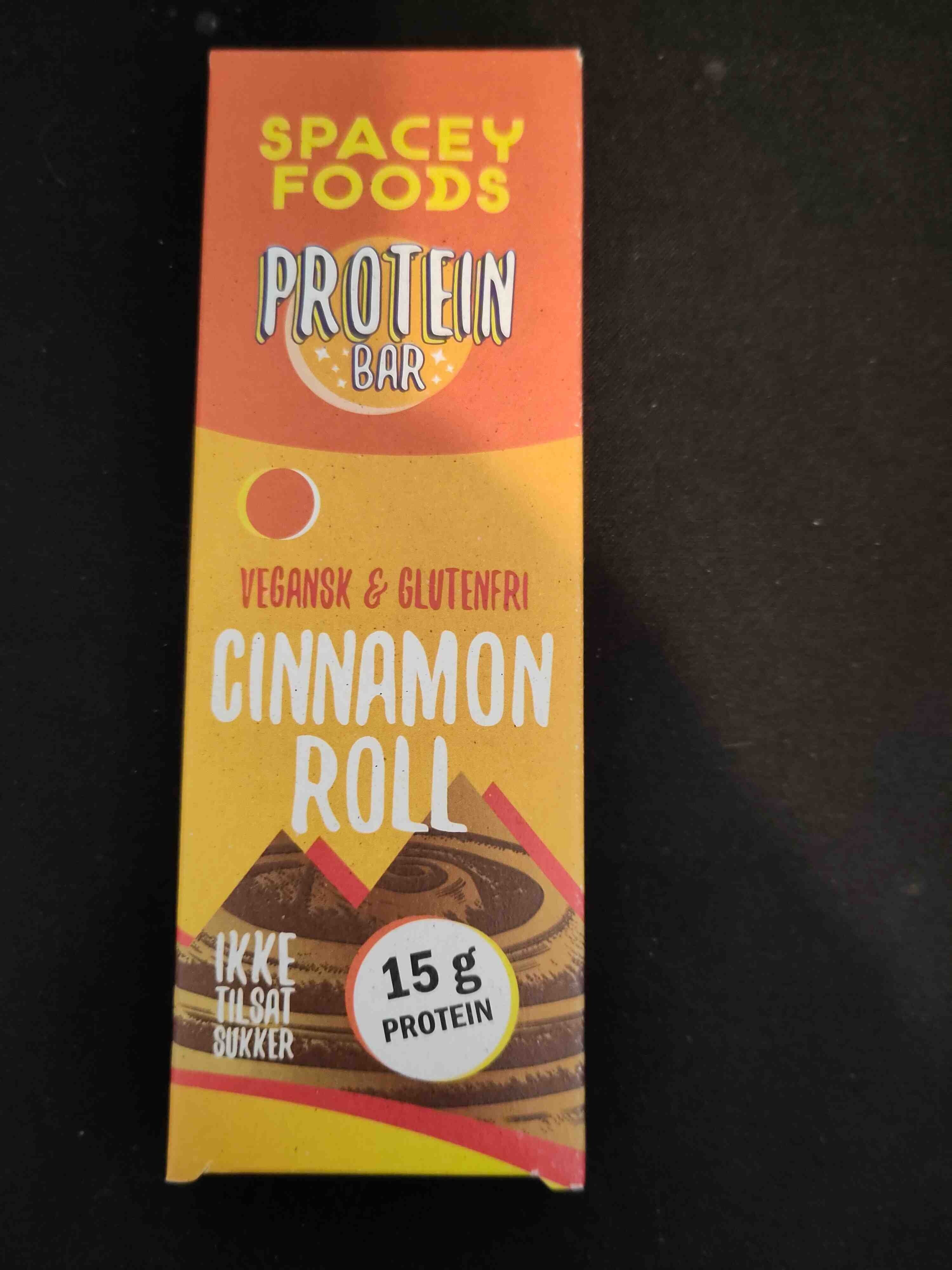 Protein bar vegansk og glutenfri cinnamon roll - Produkt - en