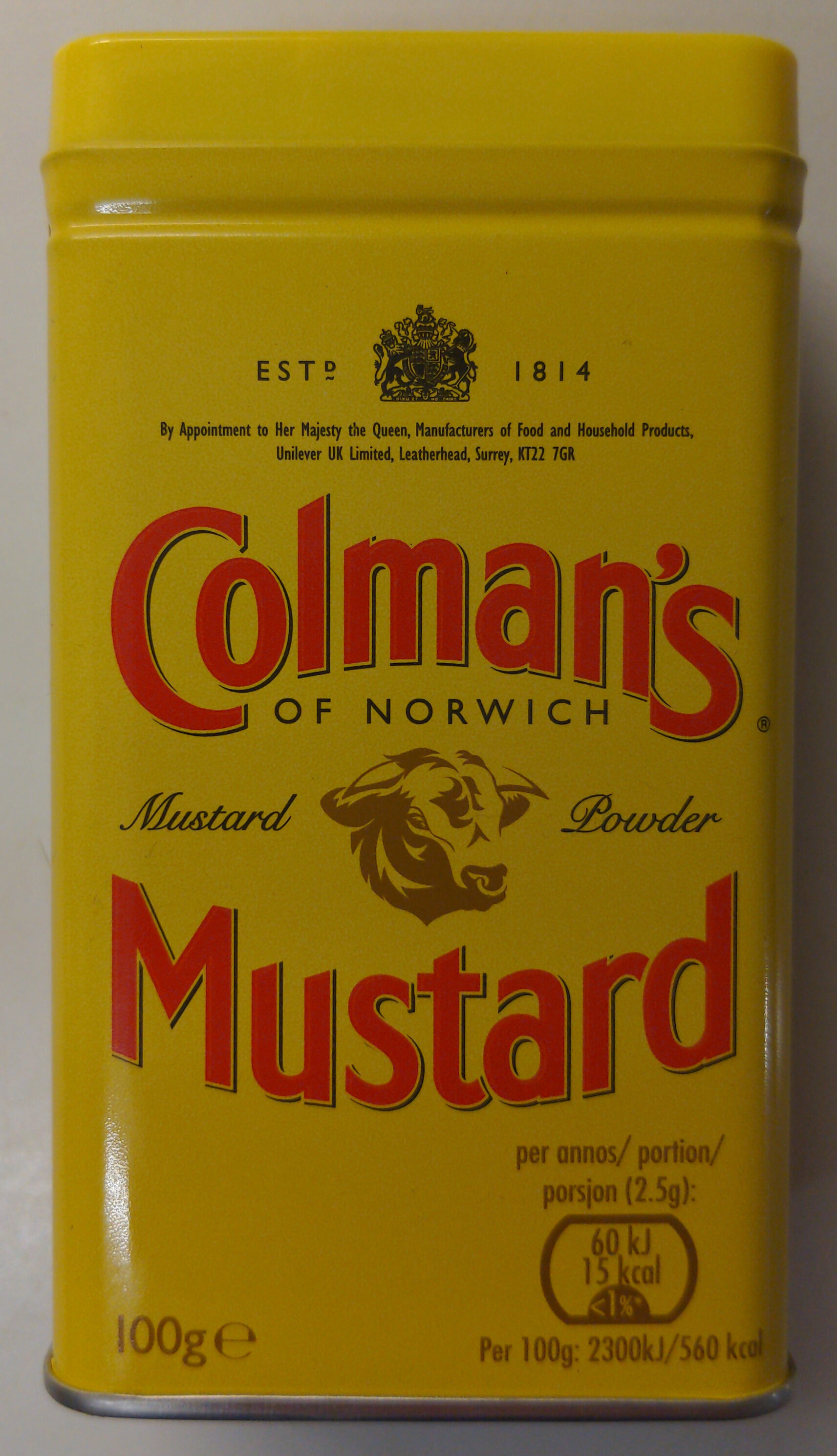 Colman’s Mustard Powder - Tuote