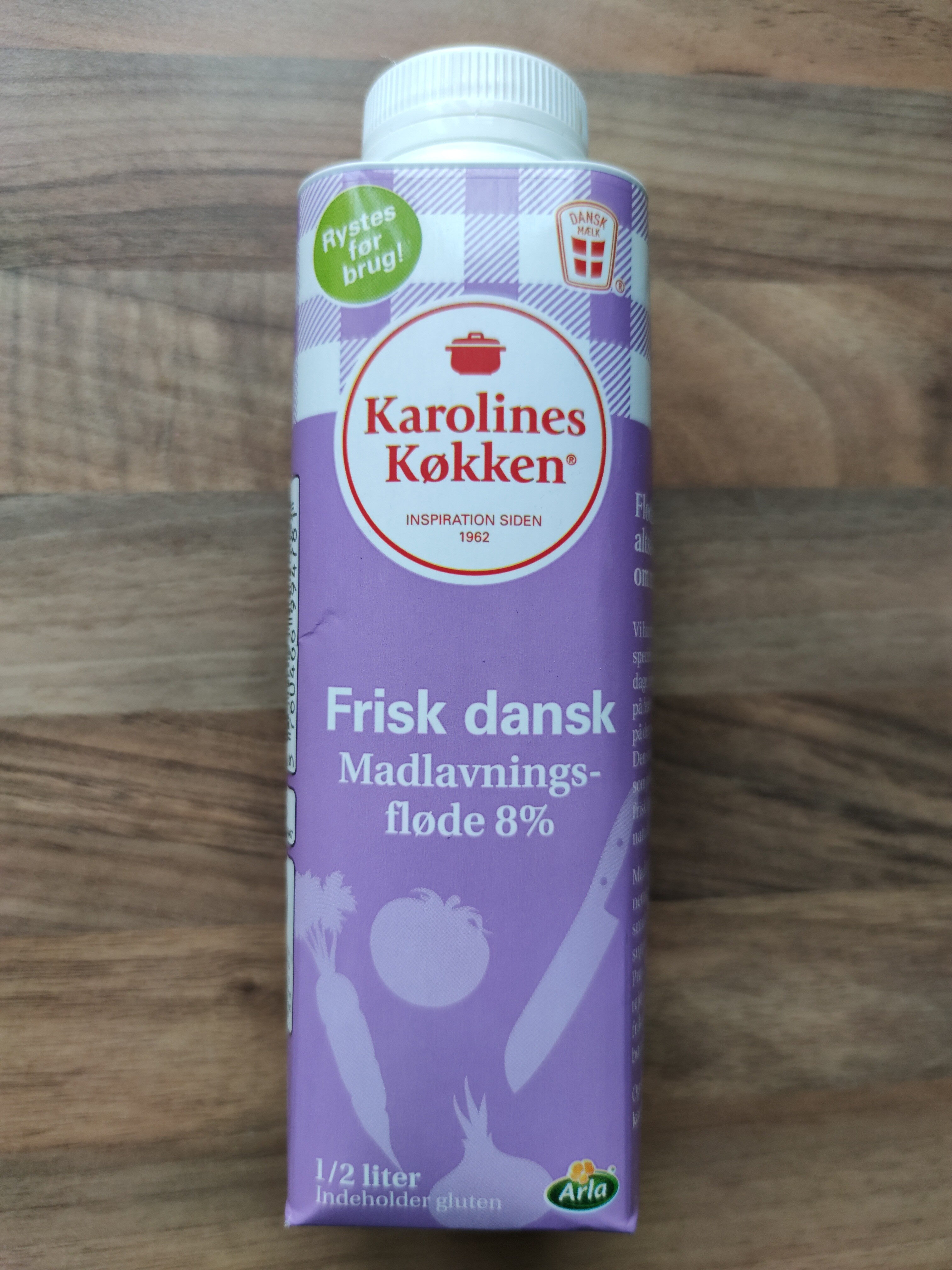 Madlavningsfløde 8 %, Frisk Dansk - Produkt