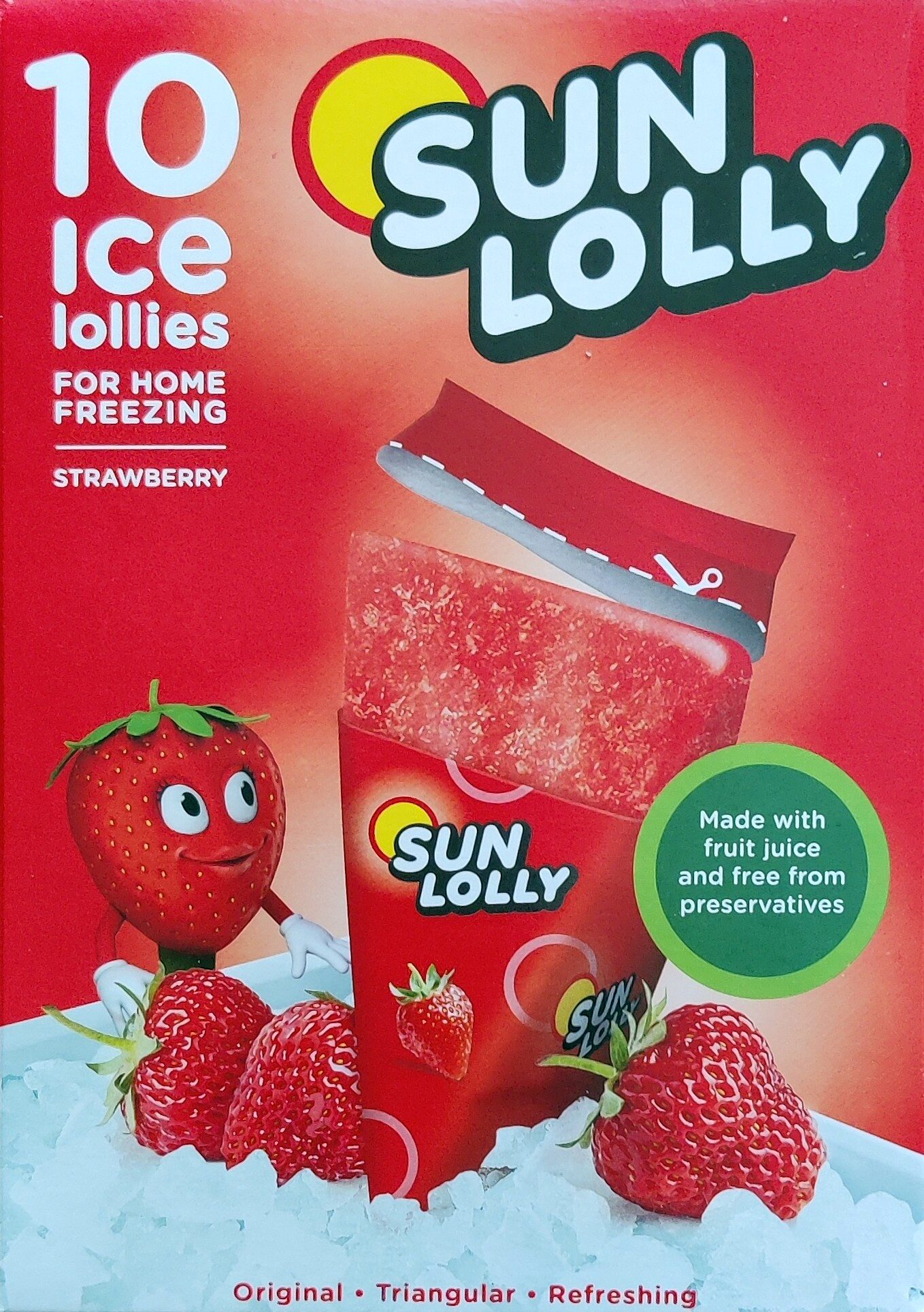 Sun Lolly - Strawberry - Produit - en