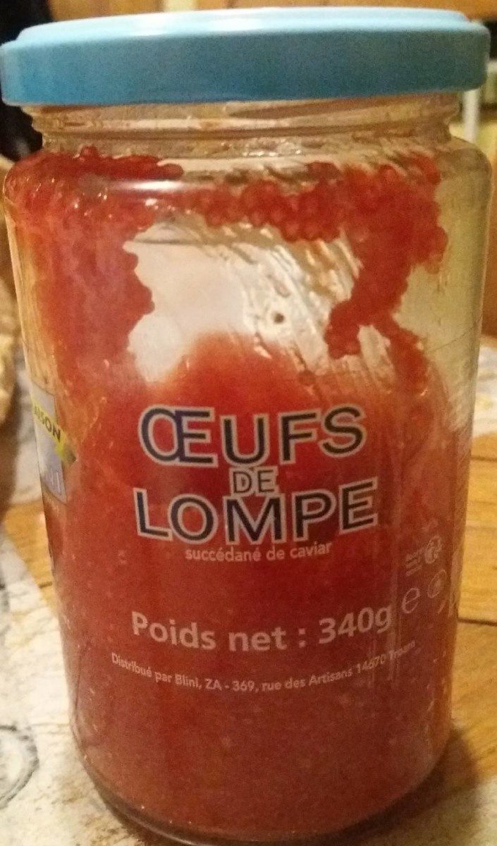 Oeufs de Lompe - Produit