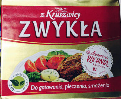 Zwykła z Kruszwicy - Margaryna o zmniejszonej zawartości tłuszczu 60 %. - Product - pl