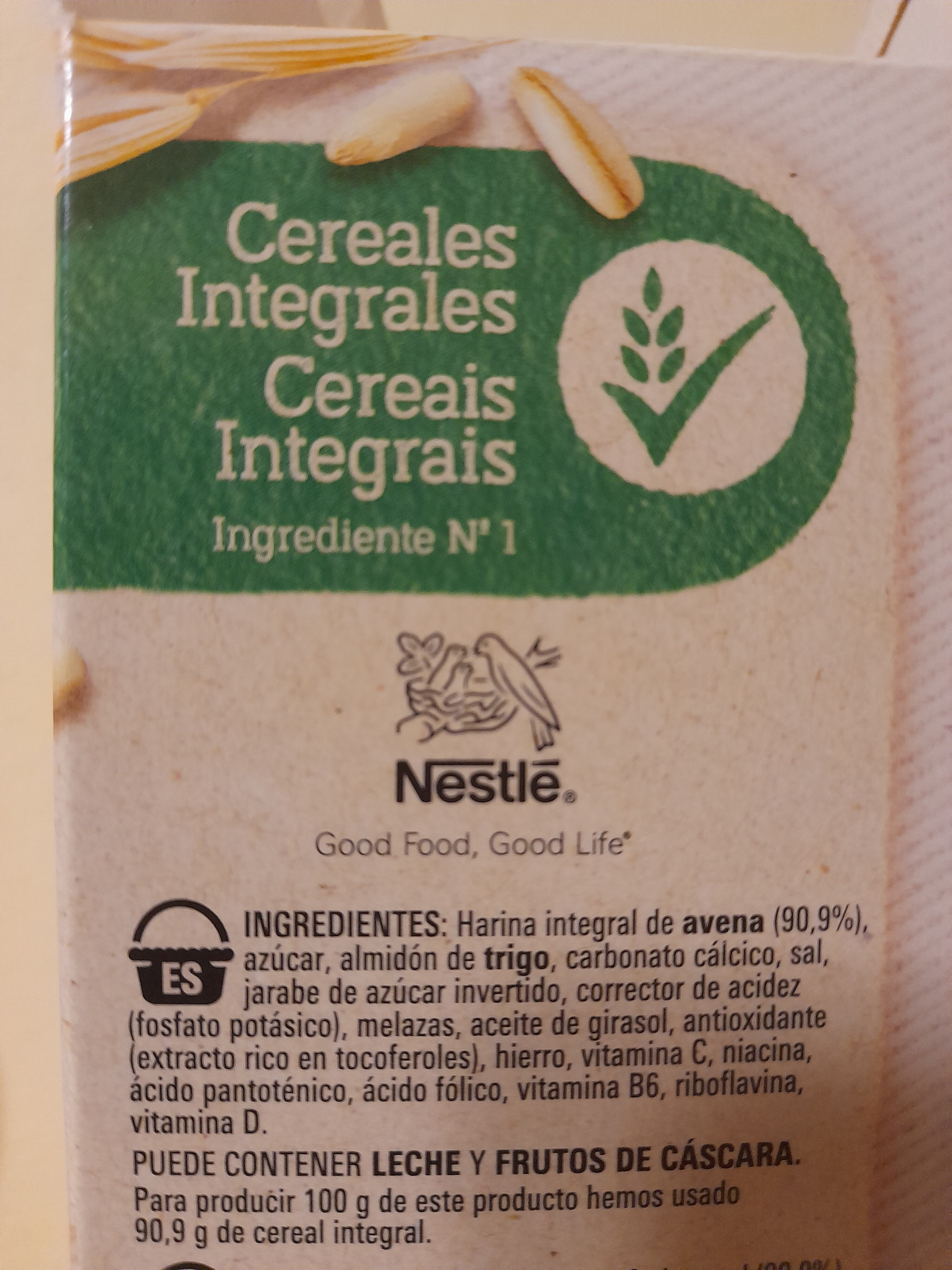 Cheerios avena - Ingredients - es