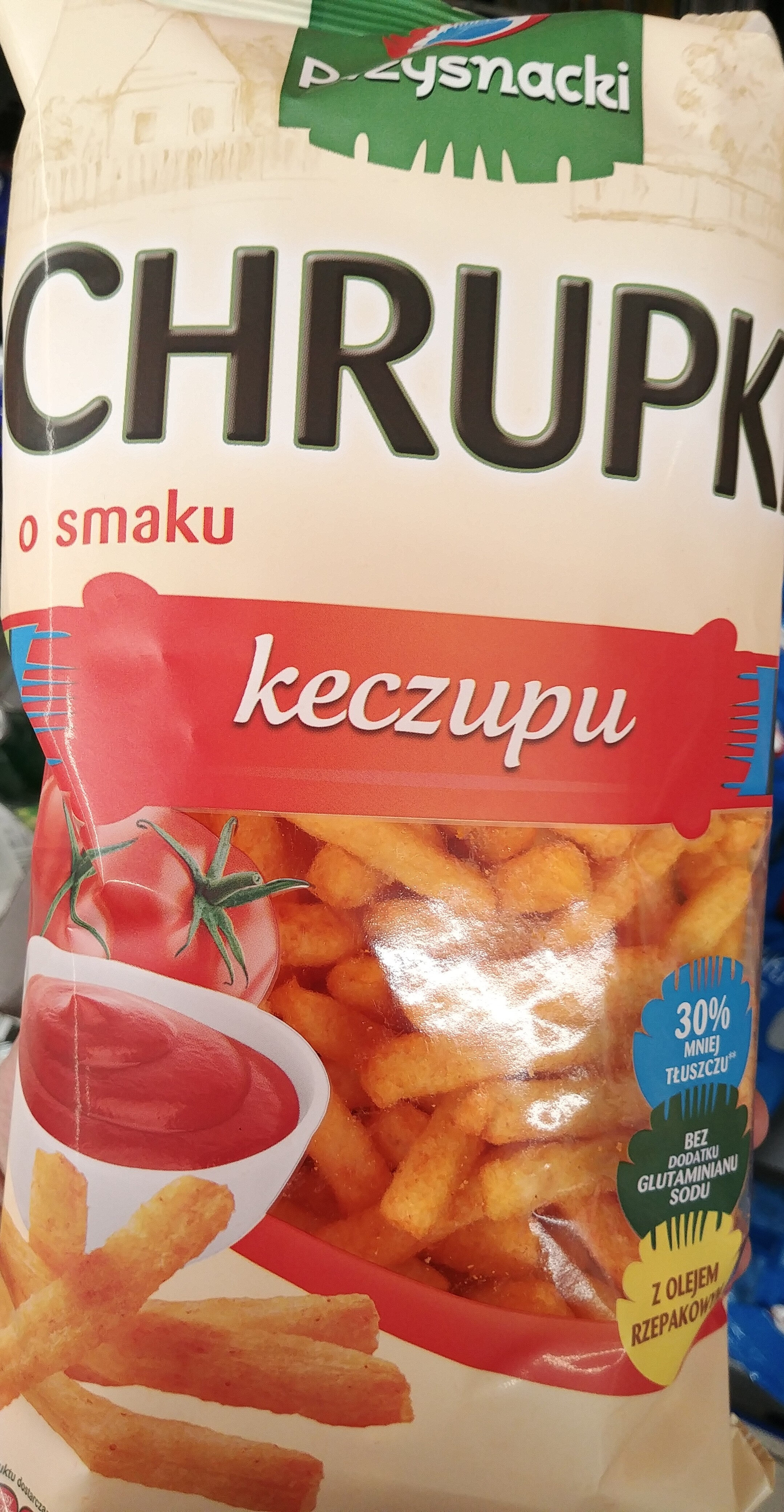 Chrupki o smaku keczupu - Produkt