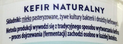Kefir naturalny 1,5 % tłuszczu - Ingredients - pl