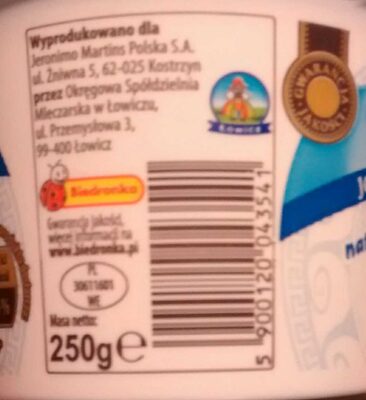 Jogurt naturalny typu greckiego - Ingredients - pl