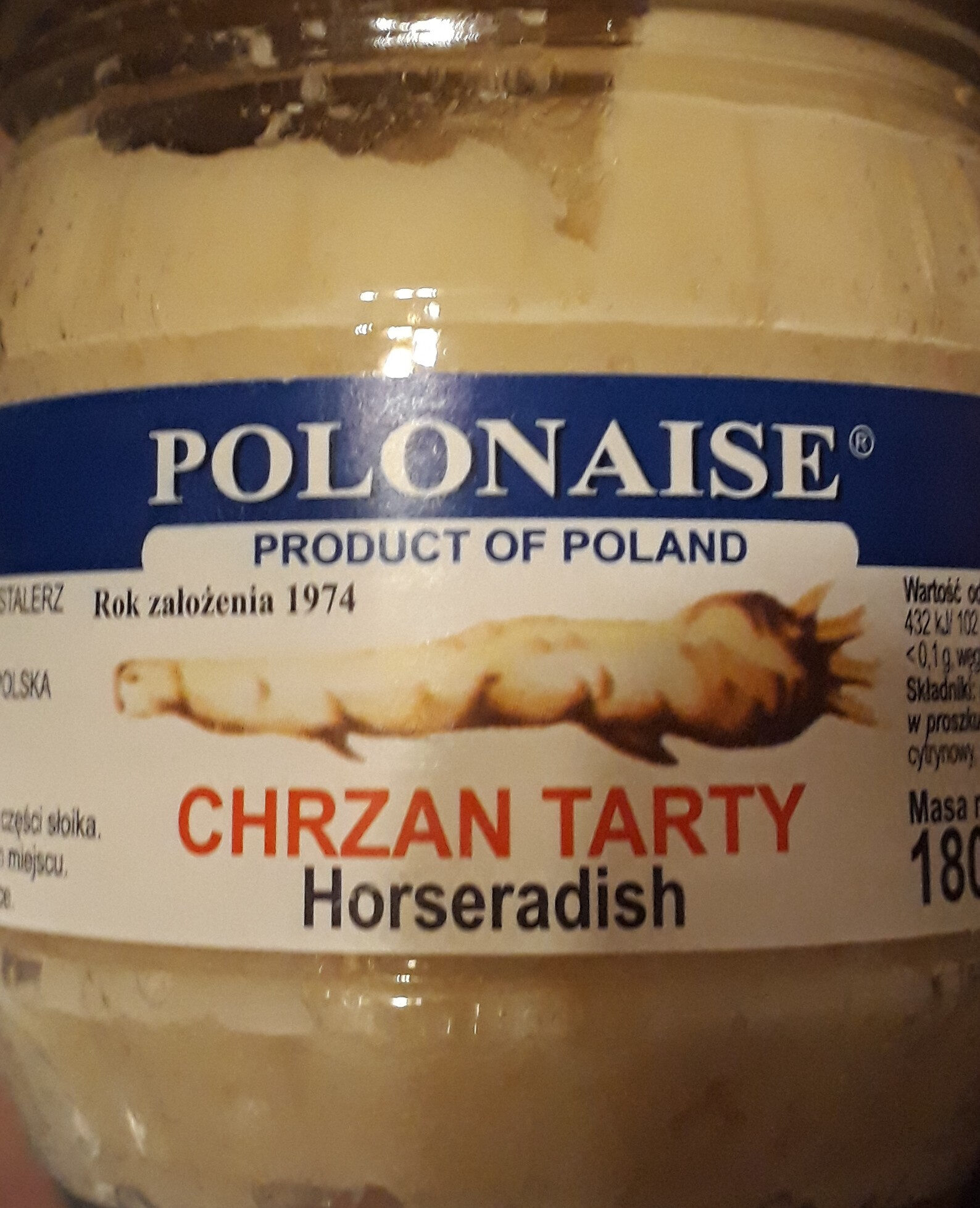 Polonaise Chrzan Tarty - Product - pl