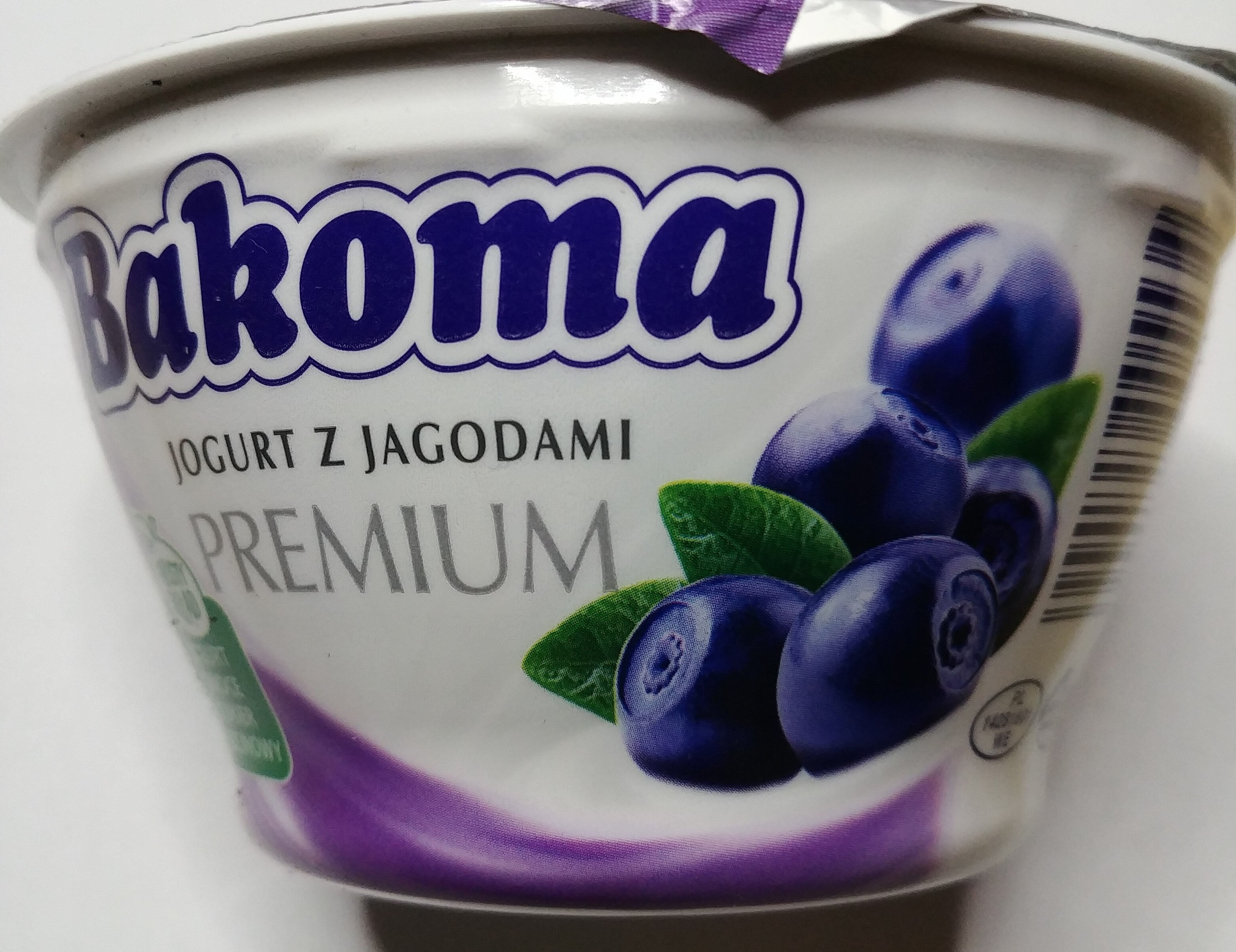 Jogurt z jagodami - Product - pl