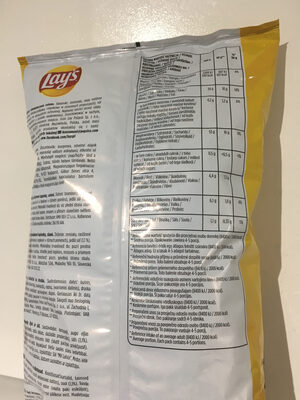 Lay's Salted - Nutrition facts