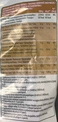 Strong Cheese & Cayenne flavoured - Nutrition facts - pl
