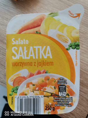 Sałatka warzywna z jajkiem - Product - pl