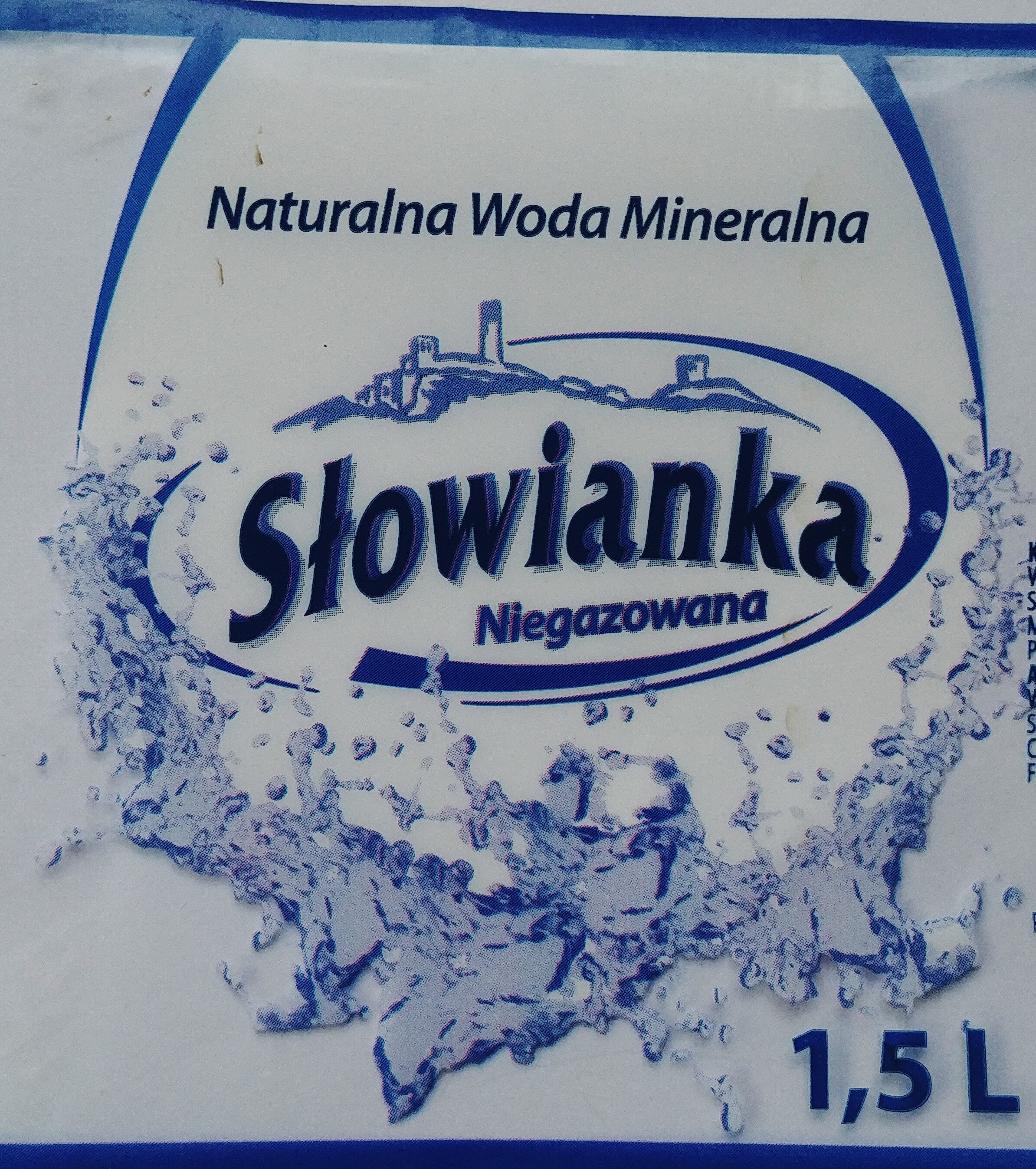 Naturalna woda mineralna niegazowana - Product - pl