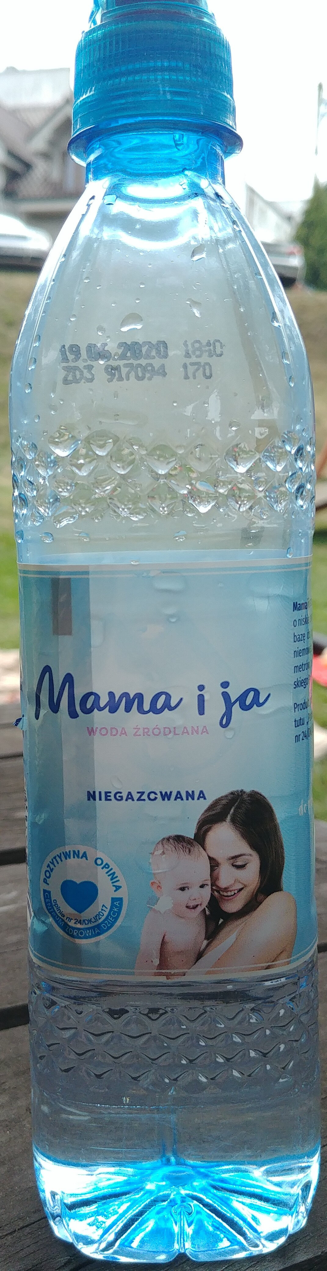 Woda źródlana - Produkt